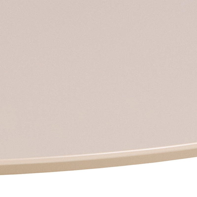 Ibiza Round Beige Dining Table with 4 Ella Swivel Cream Dining Chair – image 4