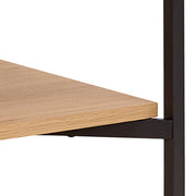 Jaipur Cabinet 2 Doors 3 Shelves With Oak Lamella Front – image 8