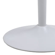 Malta Ceramic Round Bar Table – White – image 7