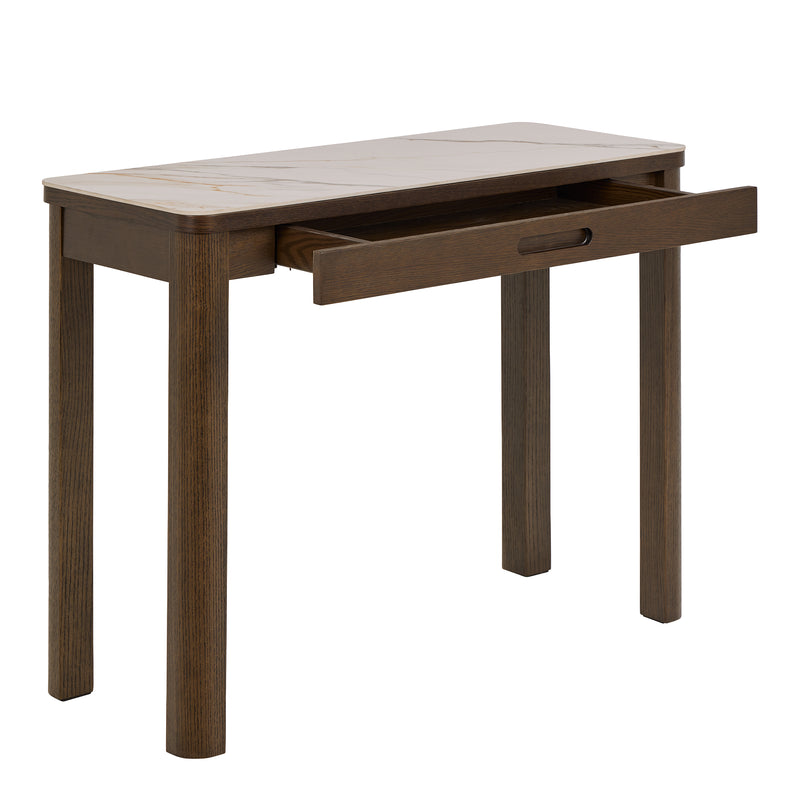 Southampton Console Table 1 Drawer in Cream Ceramic – image 4