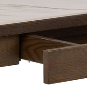 Southampton Console Table 1 Drawer in Cream Ceramic – image 9