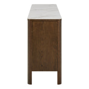 Southampton Sideboard With 2 Doors 2 Drawers and 2 Shelves in Cream Ceramic – image 3