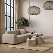 Midfield 2-Seater Chaiselongue Sofa LHF (Reversible Module) in Cona Boucle 1 Fabric, Base – Left-Hand – image 6