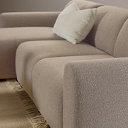 Midfield 2-Seater Chaiselongue Sofa LHF (Reversible Module) in Cona Boucle 1 Fabric, Base – Left-Hand – image 7