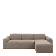 Midfield 2-Seater Chaiselongue Sofa LHF (Reversible Module) in Cona Boucle 1 Fabric, Base – Right-Hand – image 2
