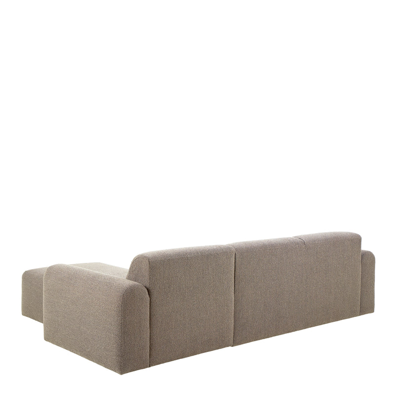 Midfield 2-Seater Chaiselongue Sofa LHF (Reversible Module) in Cona Boucle 1 Fabric, Base – Right-Hand – image 3