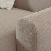 Midfield 2-Seater Chaiselongue Sofa LHF (Reversible Module) in Cona Boucle 1 Fabric, Base – Right-Hand – image 9