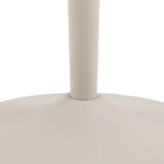 Malta Round Bar Table in Brown Ceramic with Grey Base – image 7