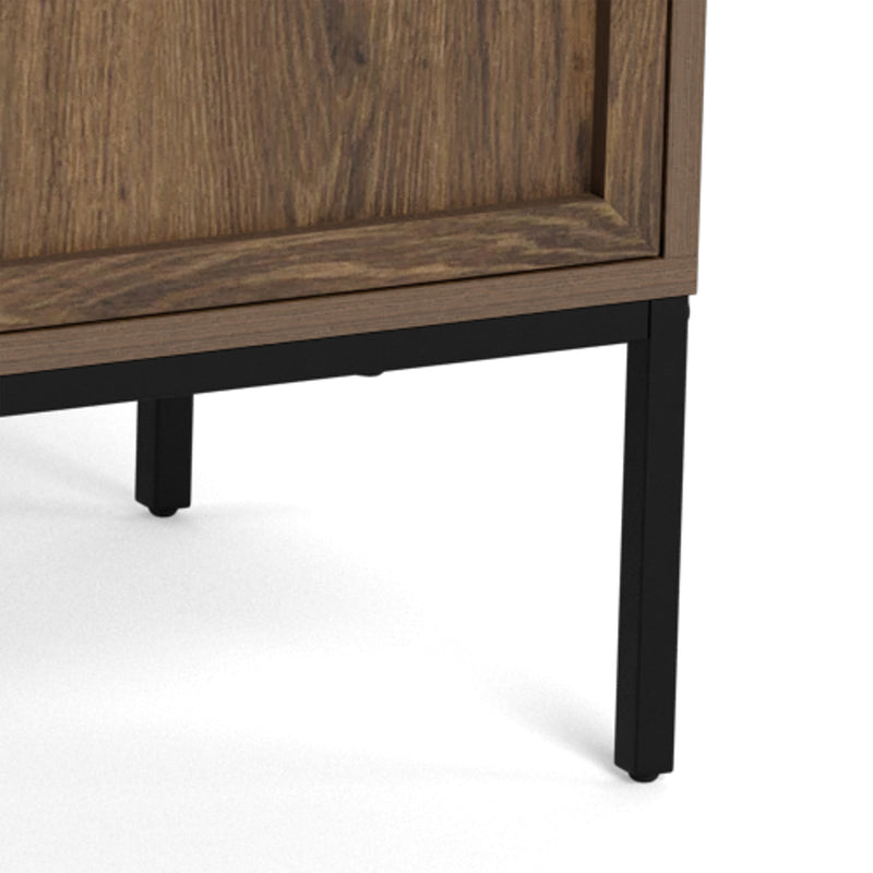 Palmdale Sideboard with 3 Doors in Smoked Oak – image 10