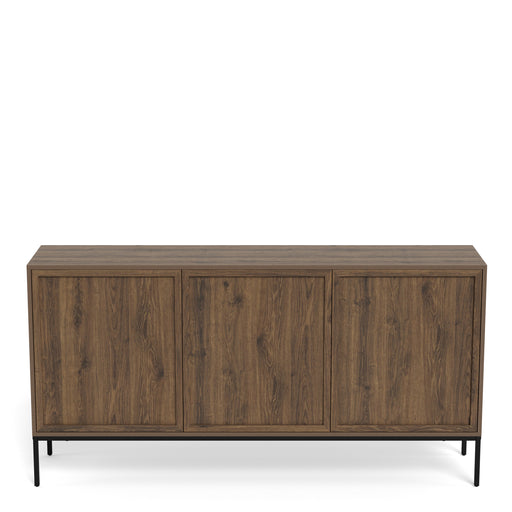 Palmdale Sideboard with 3 Doors in Smoked Oak – image 2