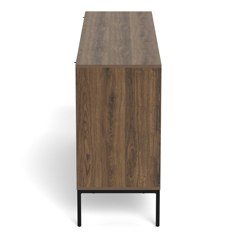 Palmdale Sideboard with 3 Doors in Smoked Oak – image 3
