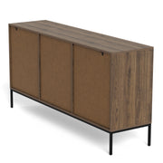 Palmdale Sideboard with 3 Doors in Smoked Oak – image 4