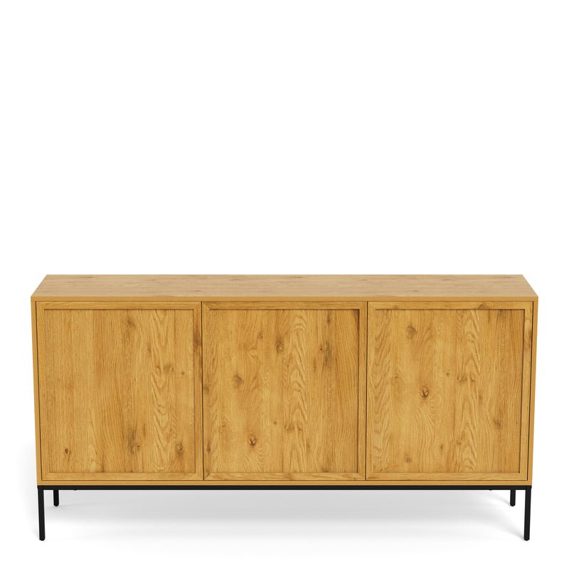 Palmdale Sideboard with 3 Doors in Wild Oak – image 2