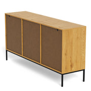 Palmdale Sideboard with 3 Doors in Wild Oak – image 4